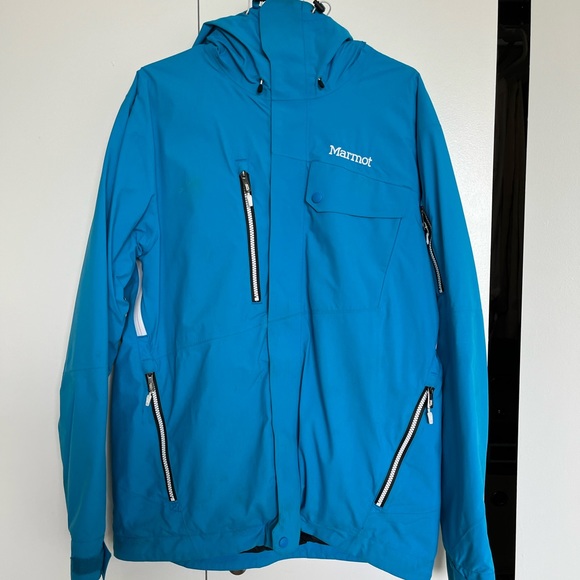 Marmot Jackets & Coats Mens Bright Blue Marmot Ski Jacket Poshmark